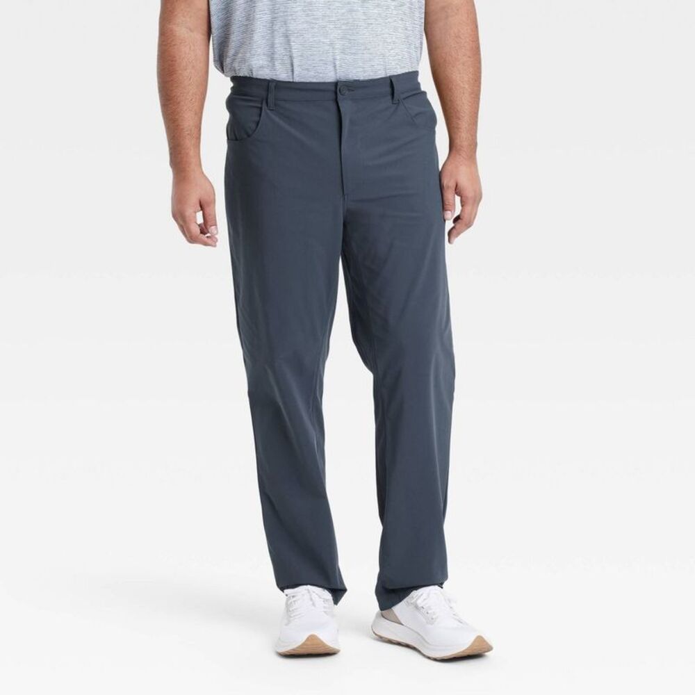 Open Box - All In Motion - Men's 360 Lifestyle BIg 5-Pocket Golf P Navy Blue